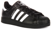 Adidas Superstar II In Black White