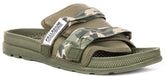 Palladium Solea Slide In Camogreen